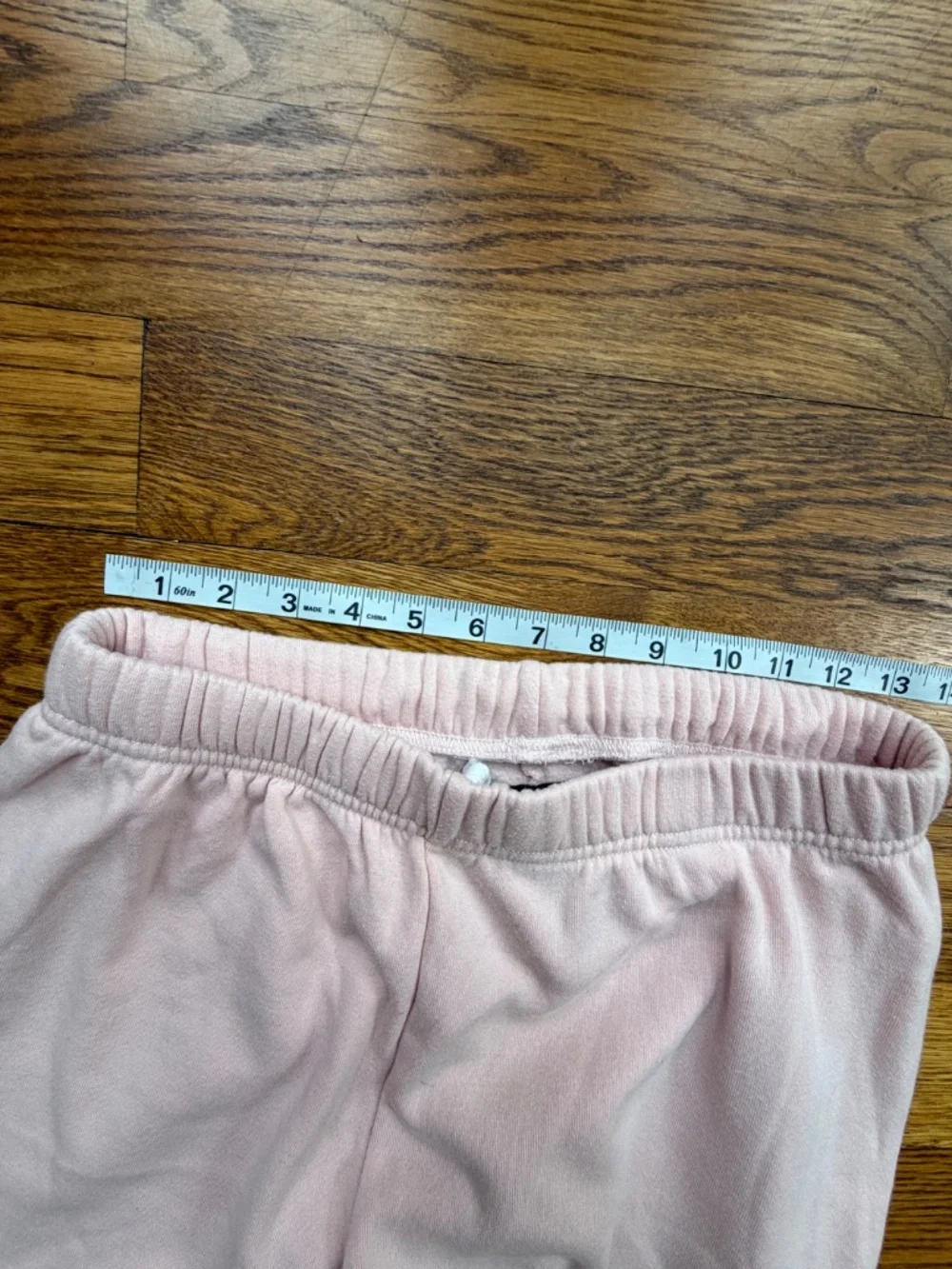 Katie J NYC Pink Sweatpants Size L Cozy Joggers Lounge Athleisure - Picture 5 of 9